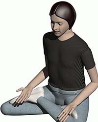 Picture of HumanWorks 15 year old human body model for solidworks